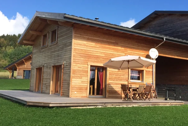 Le chalet un des gites à Plaimbois du miroir 25120